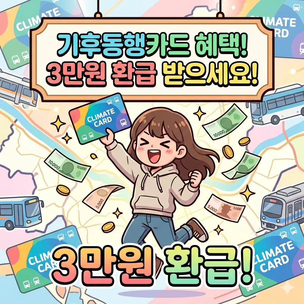 기후동행카드 3만원 환급