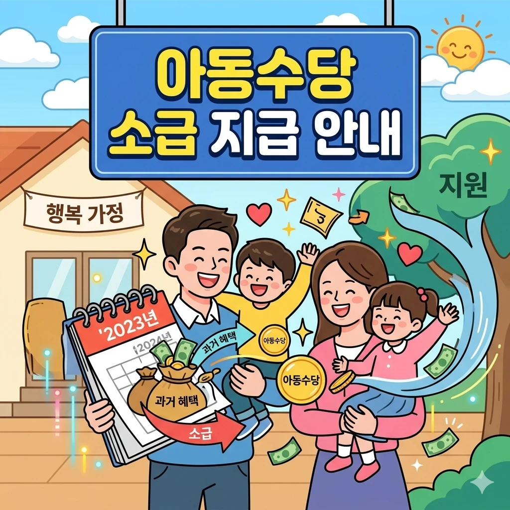 아동수당 소급 지급