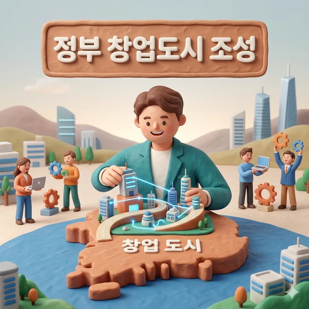 정부 창업도시 조성