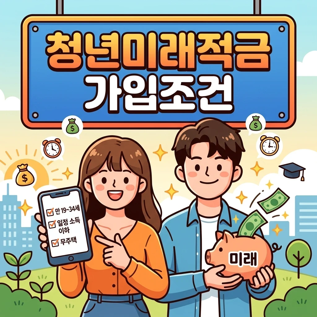 청년미래적금 가입조건