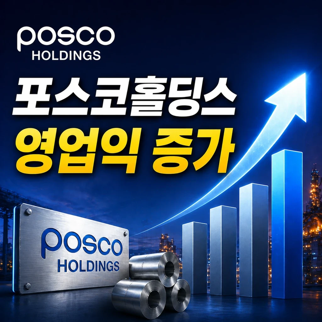 포스코홀딩스 영업익 증가