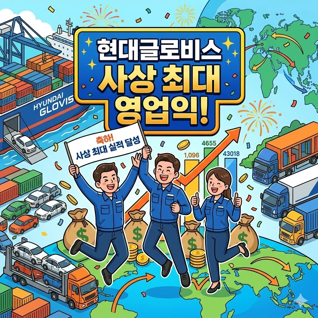 현대글로비스 최대 영업익