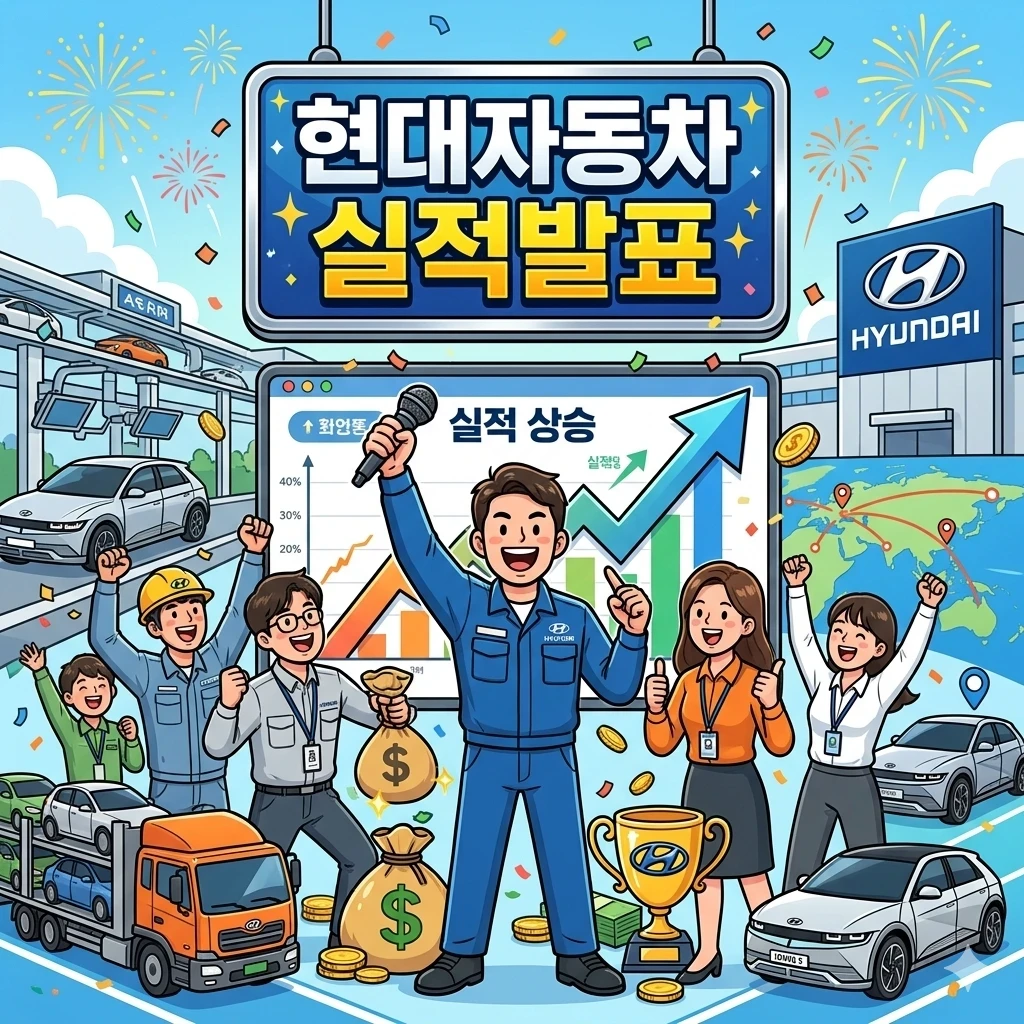현대차 실적발표