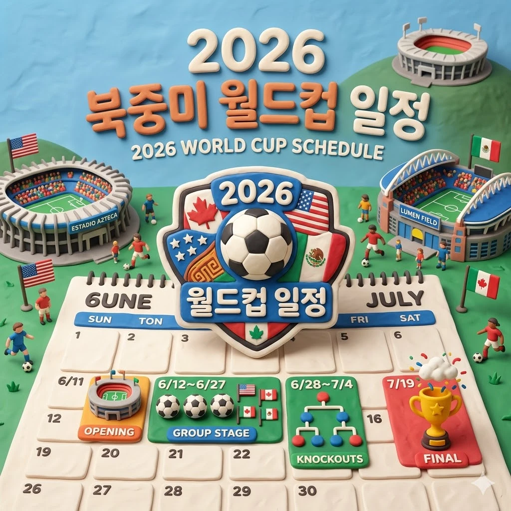 2026 북중미 월드컵 일정