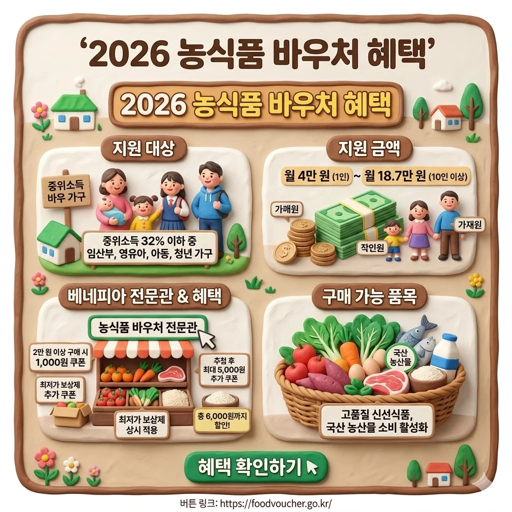2026 농식품 바우처 혜택