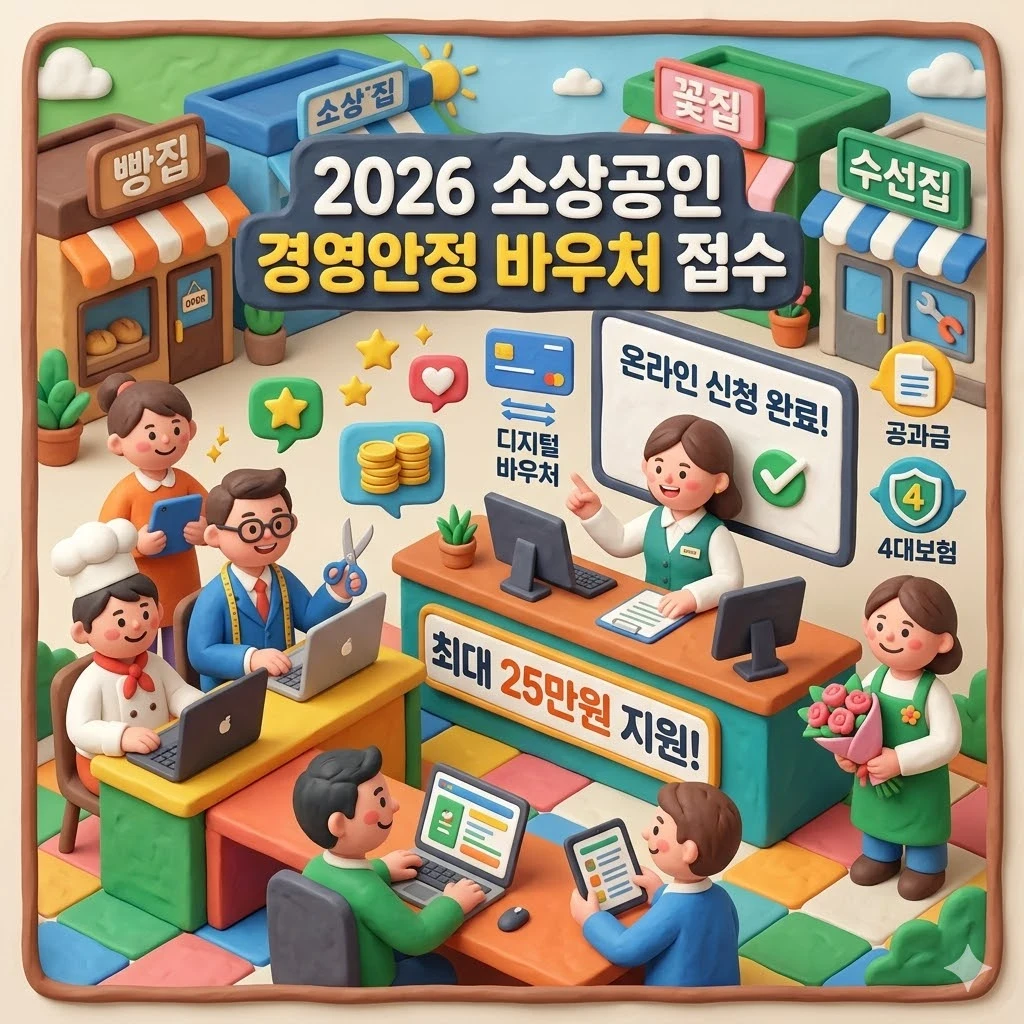 2026 소상공인 경영안정 바우처 접수