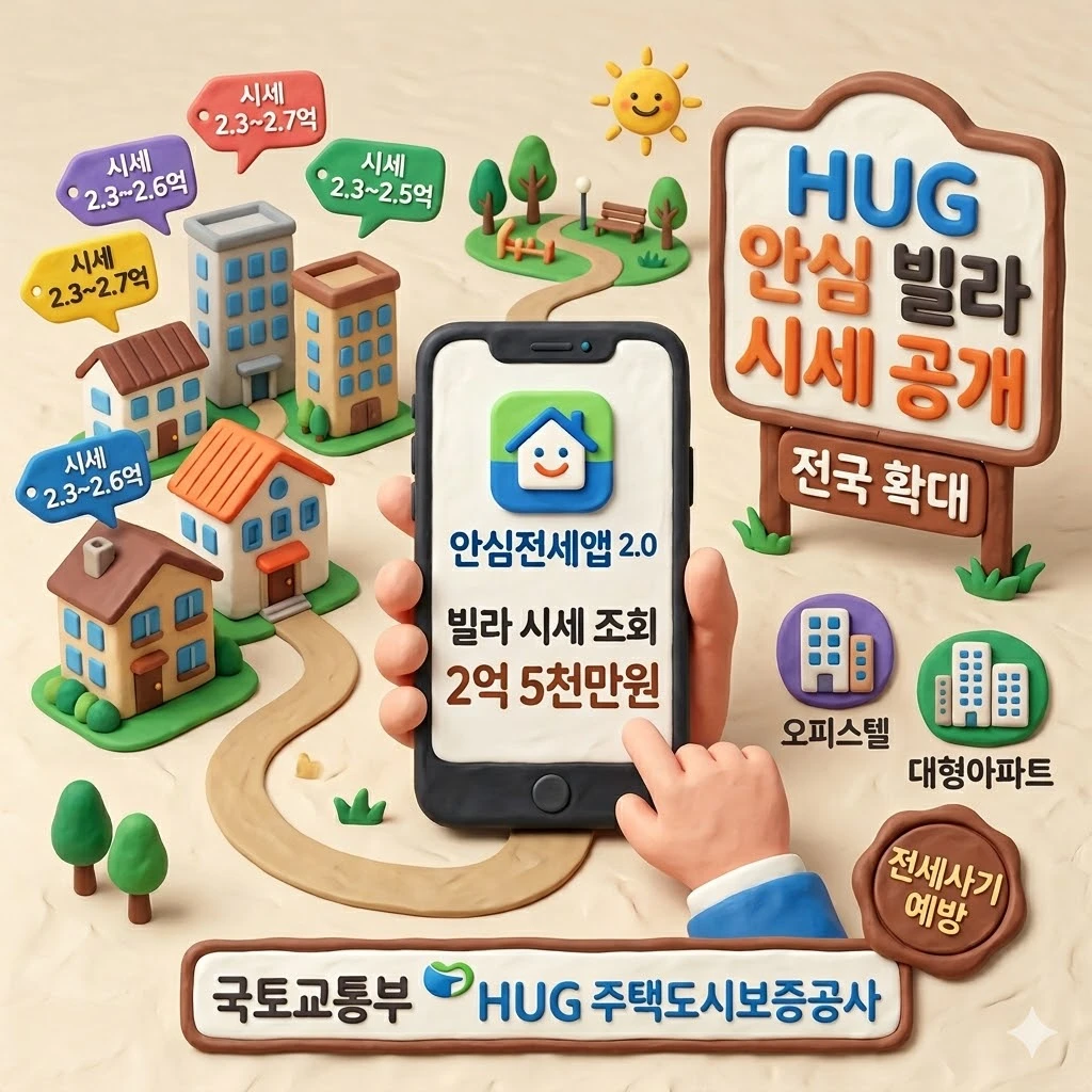 HUG 빌라 시세 공개