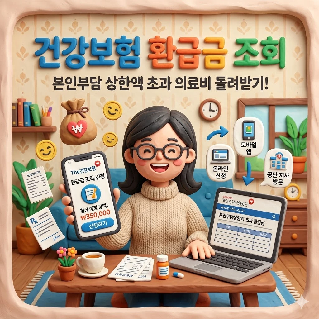 건강보험 환급금 조회