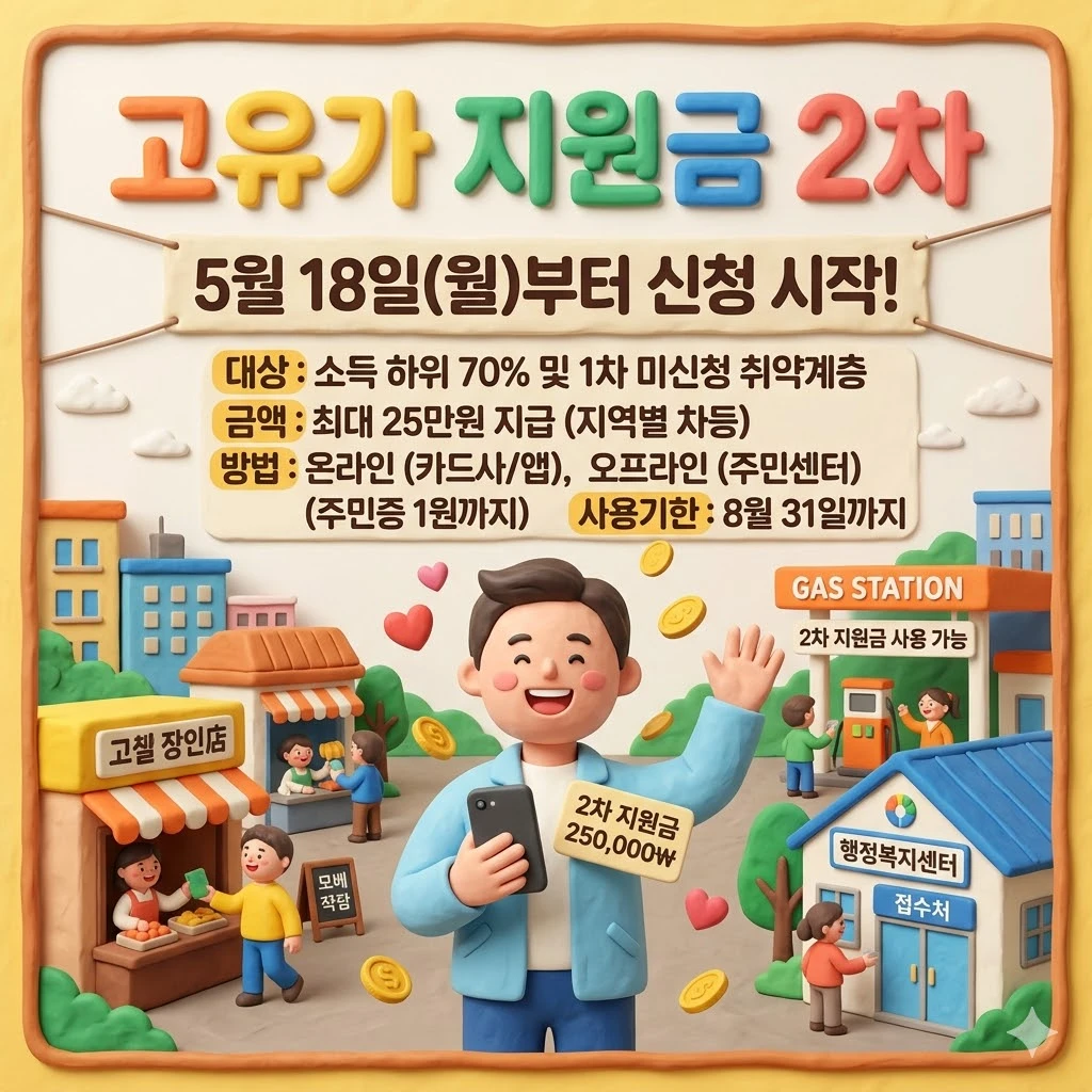 고유가 지원금 2차