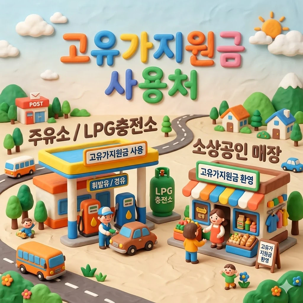 고유가지원금 사용처