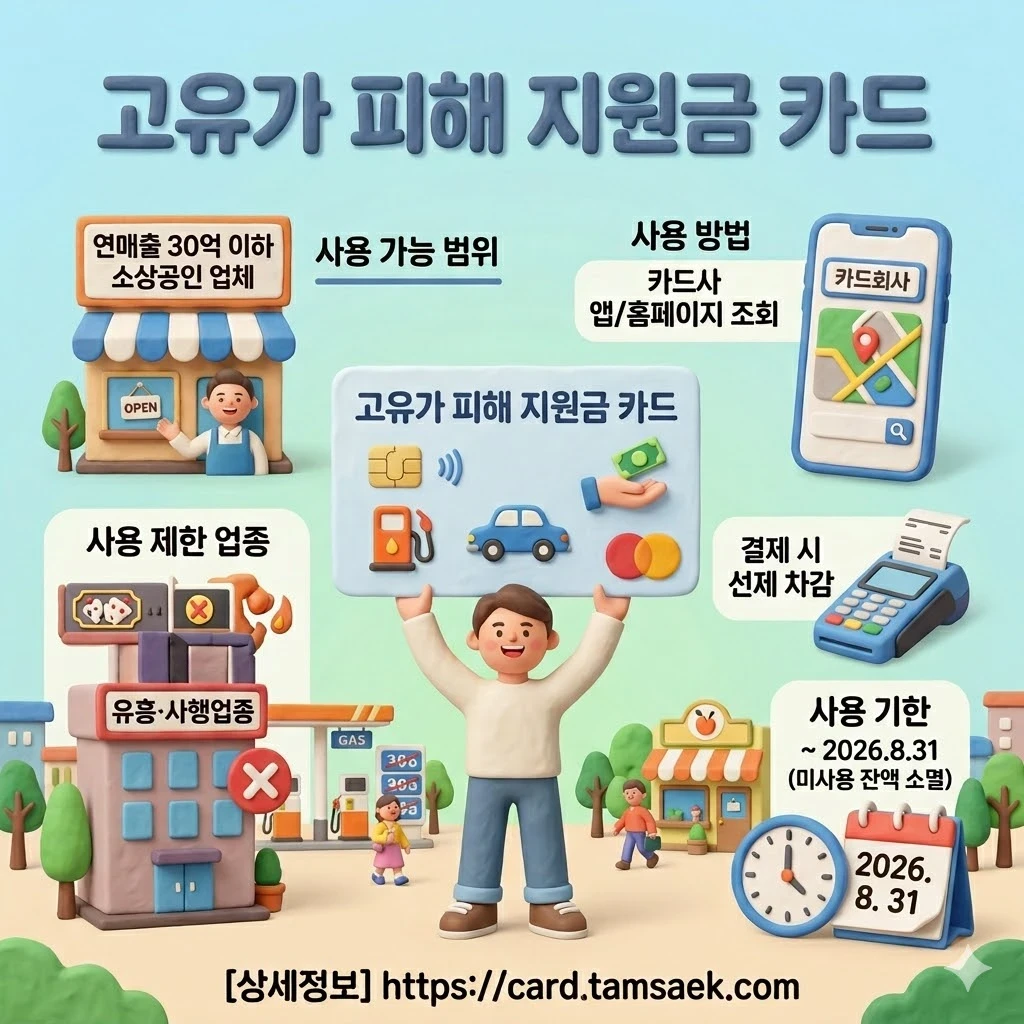 고유가피해지원금카드