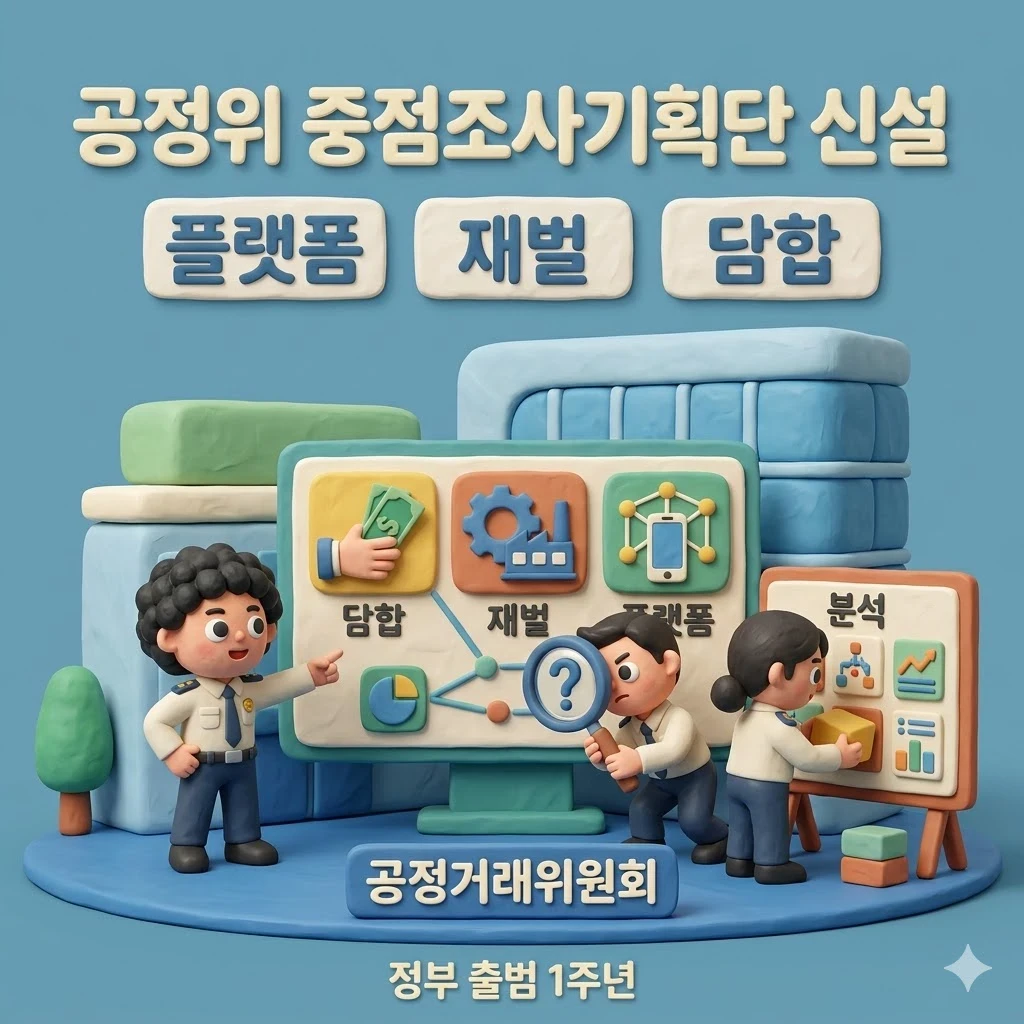 공정위 중점조사기획단 신설