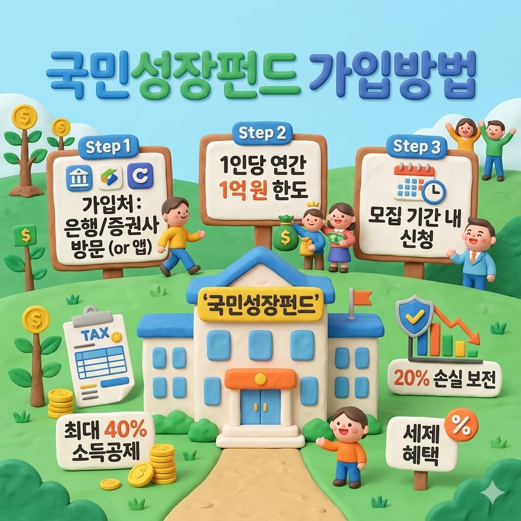 국민성장펀드 가입방법