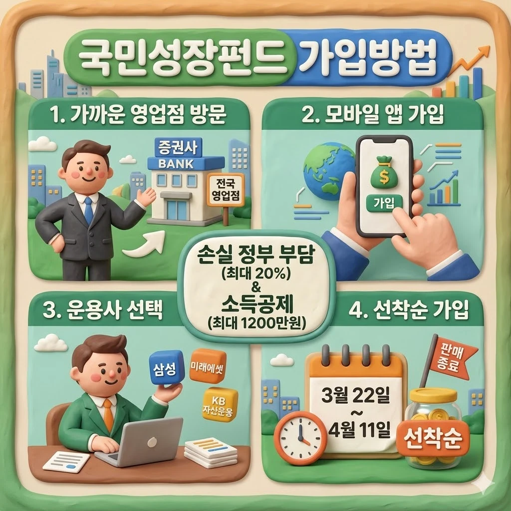 국민성장펀드 가입방법