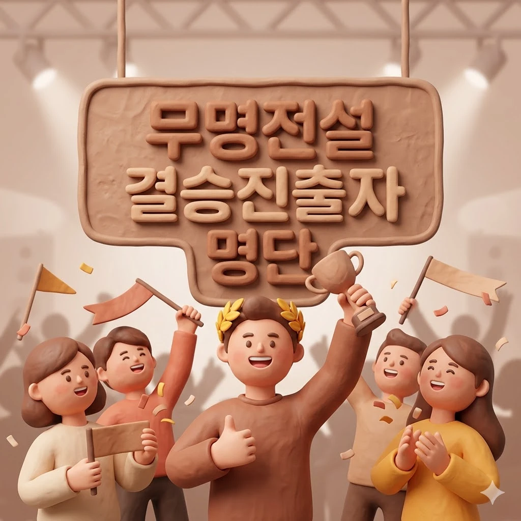 무명전설 결승진출자 명단