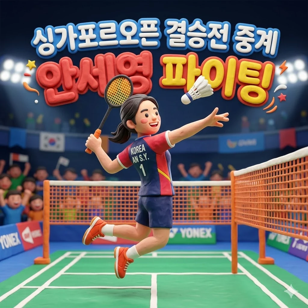 안세영 배드민턴 결승전 중계시간