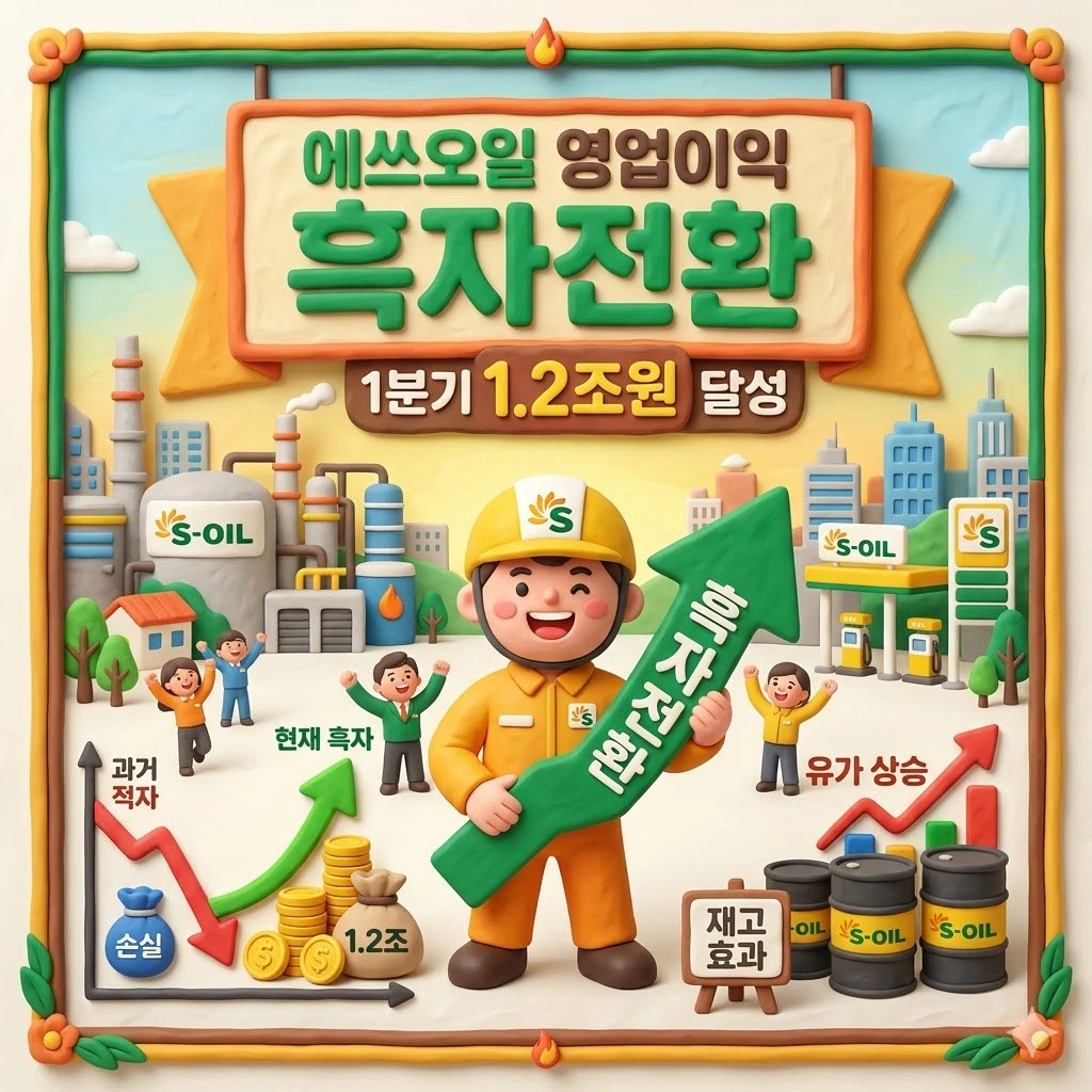 에쓰오일 영업익 흑자전환