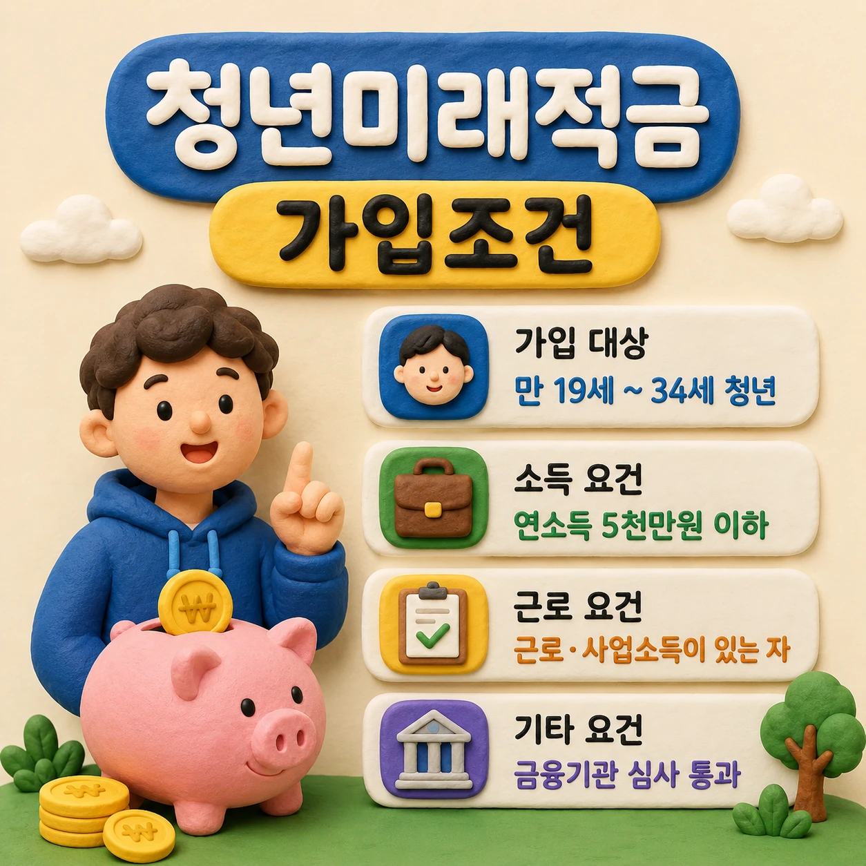 청년미래적금 가입조건