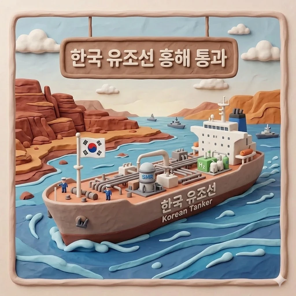 한국 유조선 홍해 통과