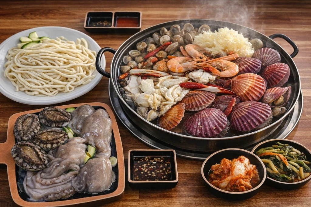 한국인의밥상 당진 왜목마을 칼국수 맛집