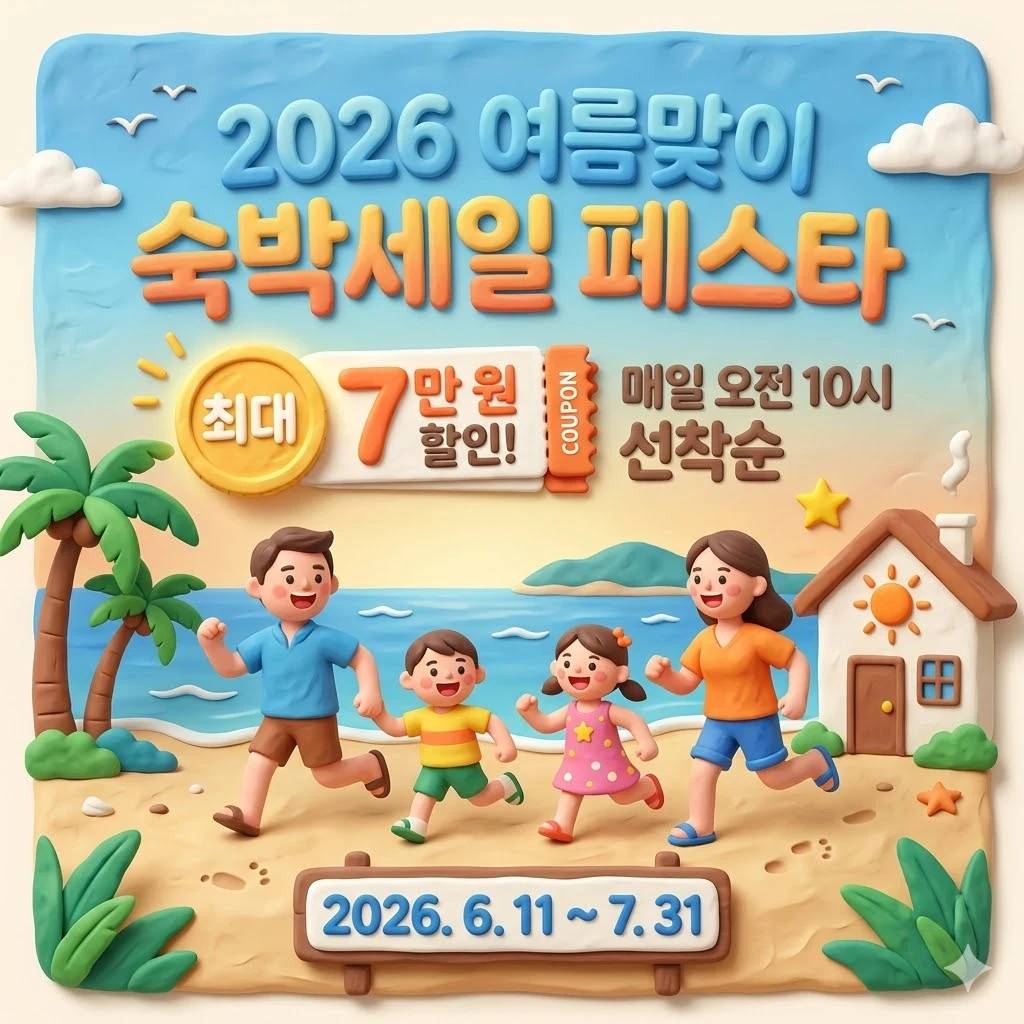 2026 여름맞이 숙박세일 페스타