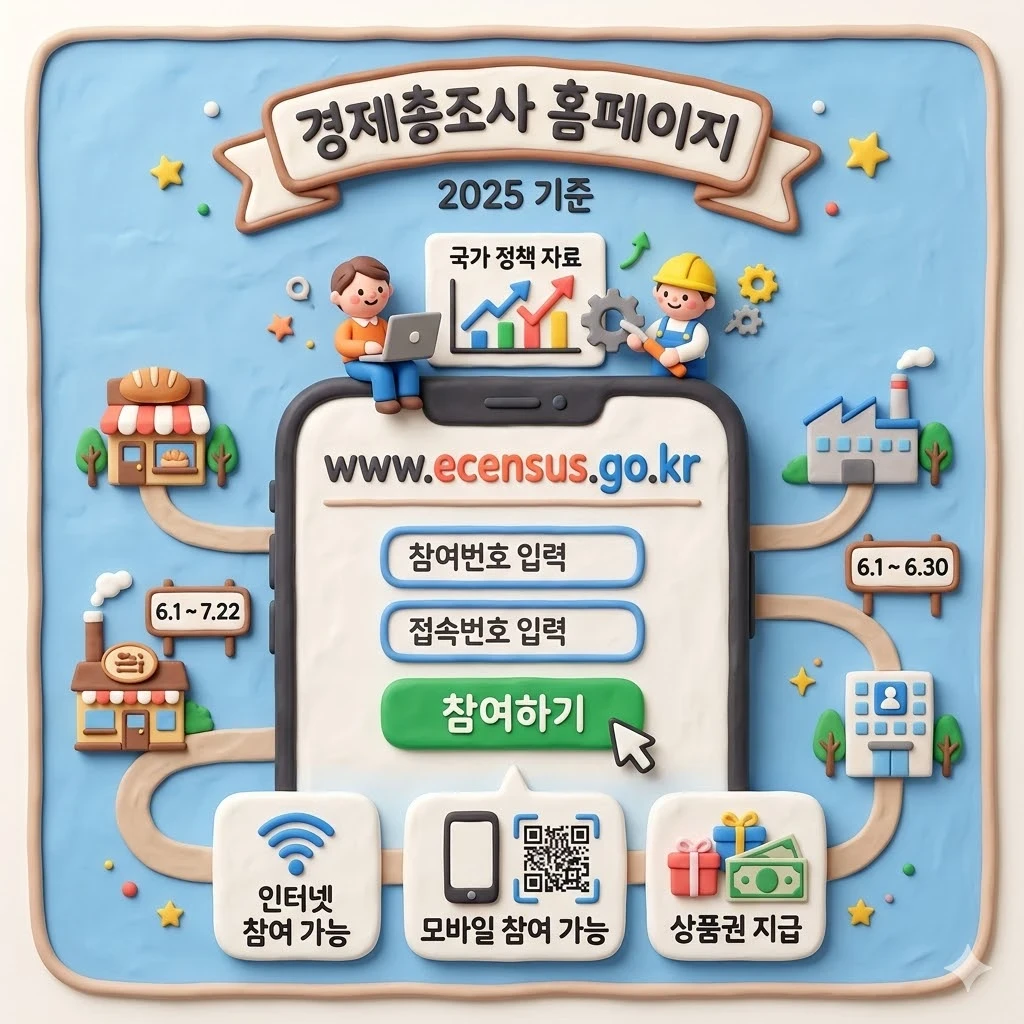 경제총조사 홈페이지
