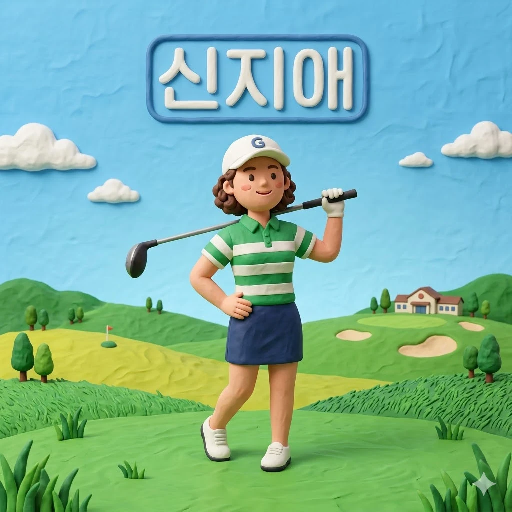 골프선수 신지애 프로