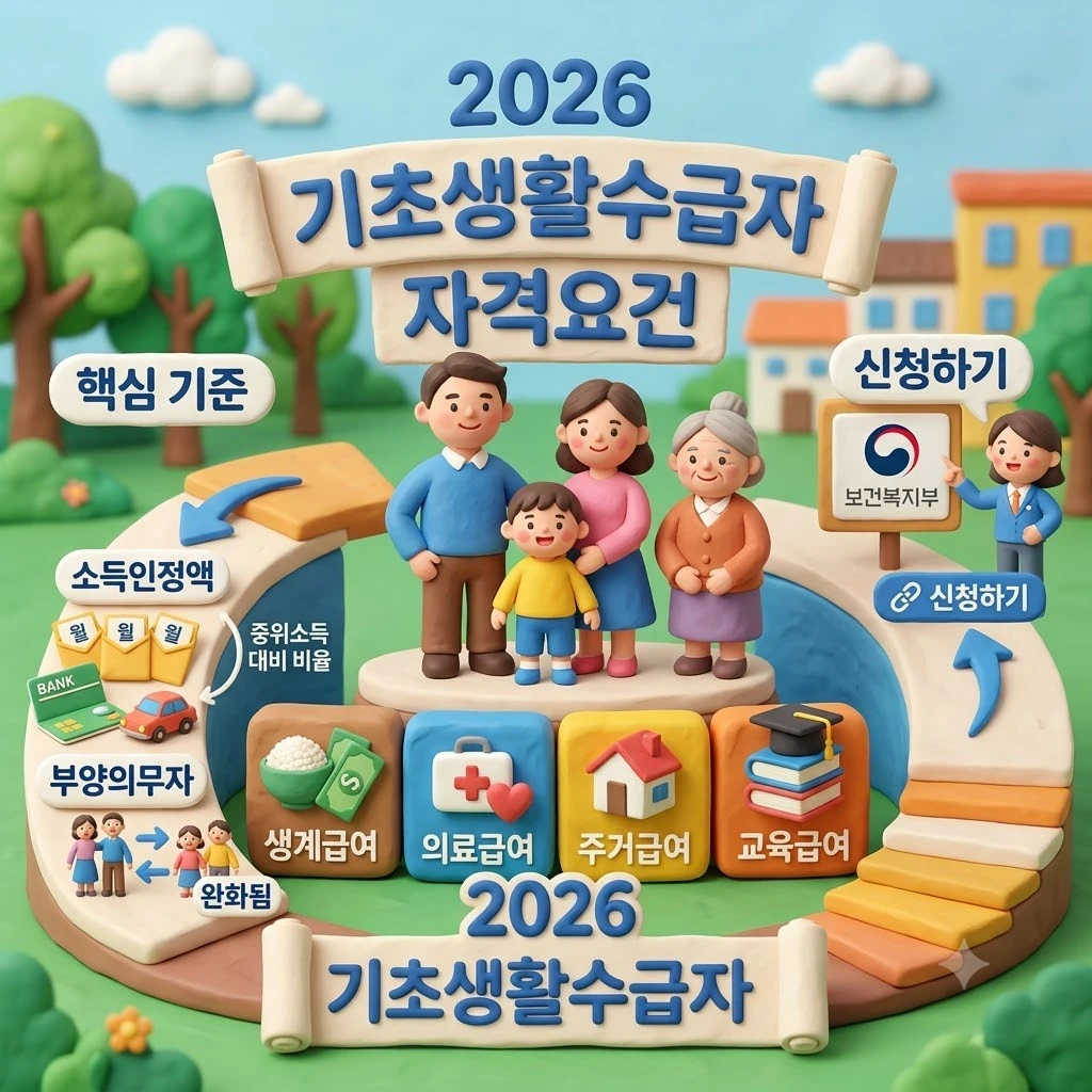 기초생활수급자 자격요건