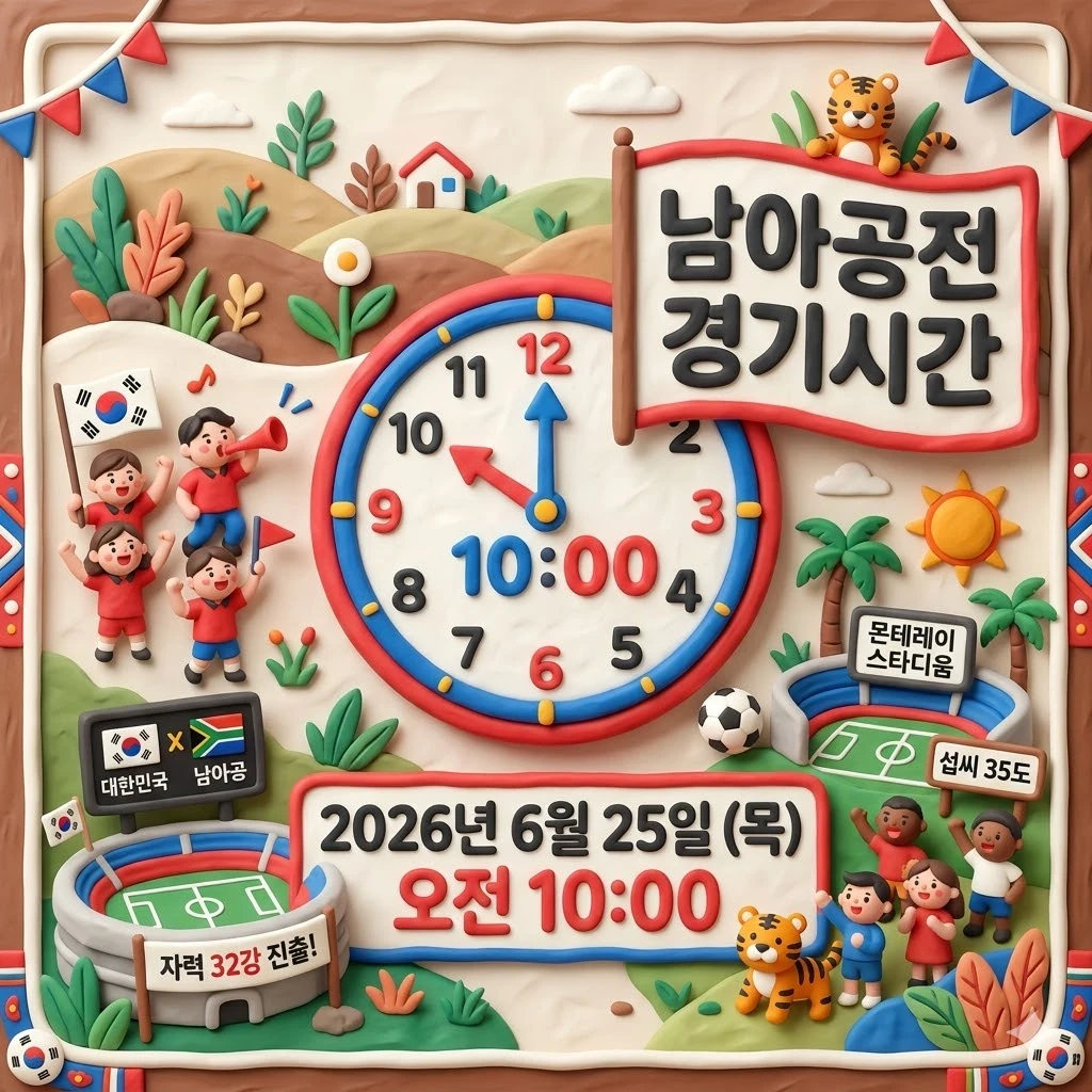 남아공전 경기시간