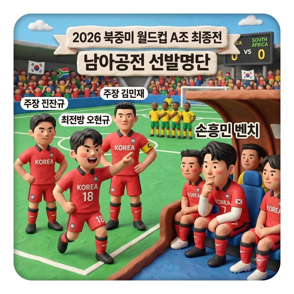 남아공전 선발명단