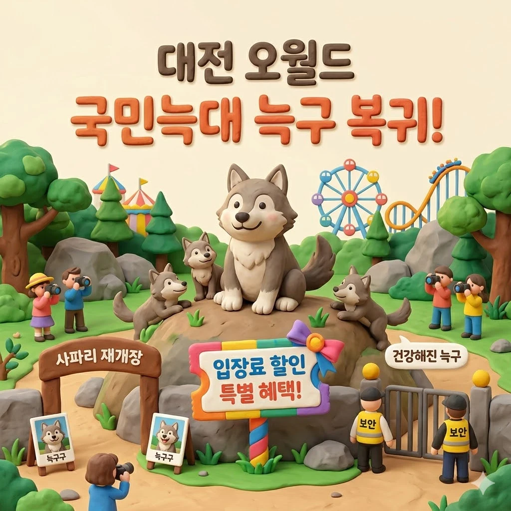 대전 오월드 입장료 할인