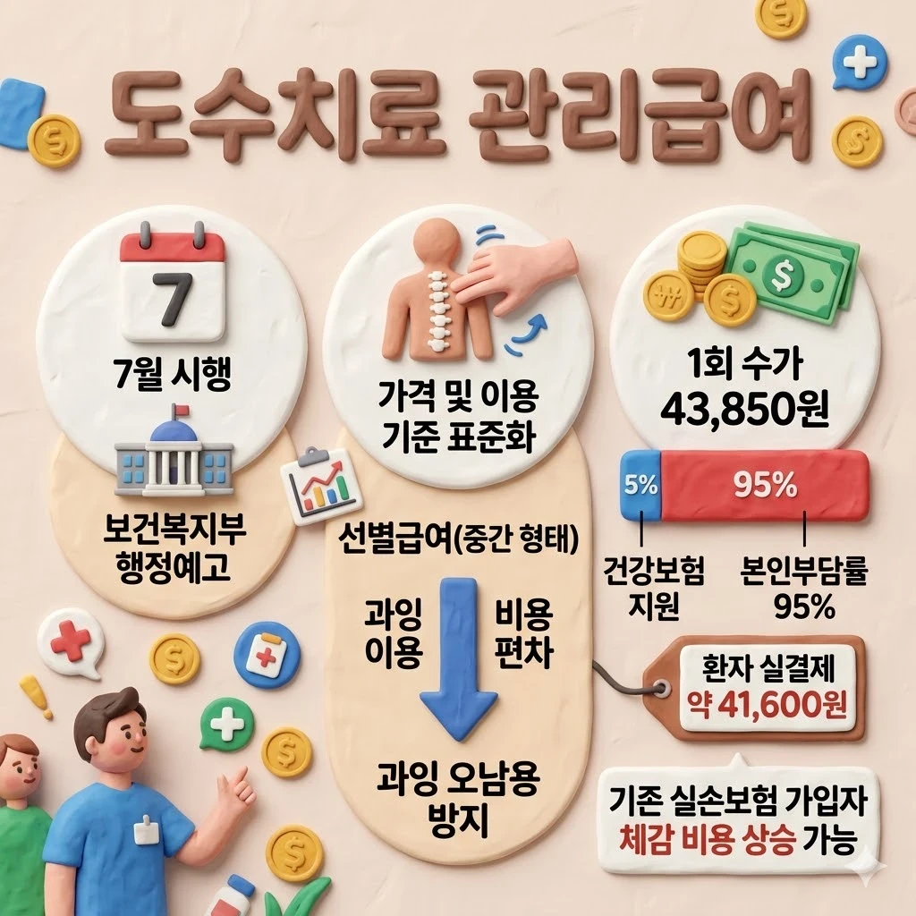 도수치료 관리급여