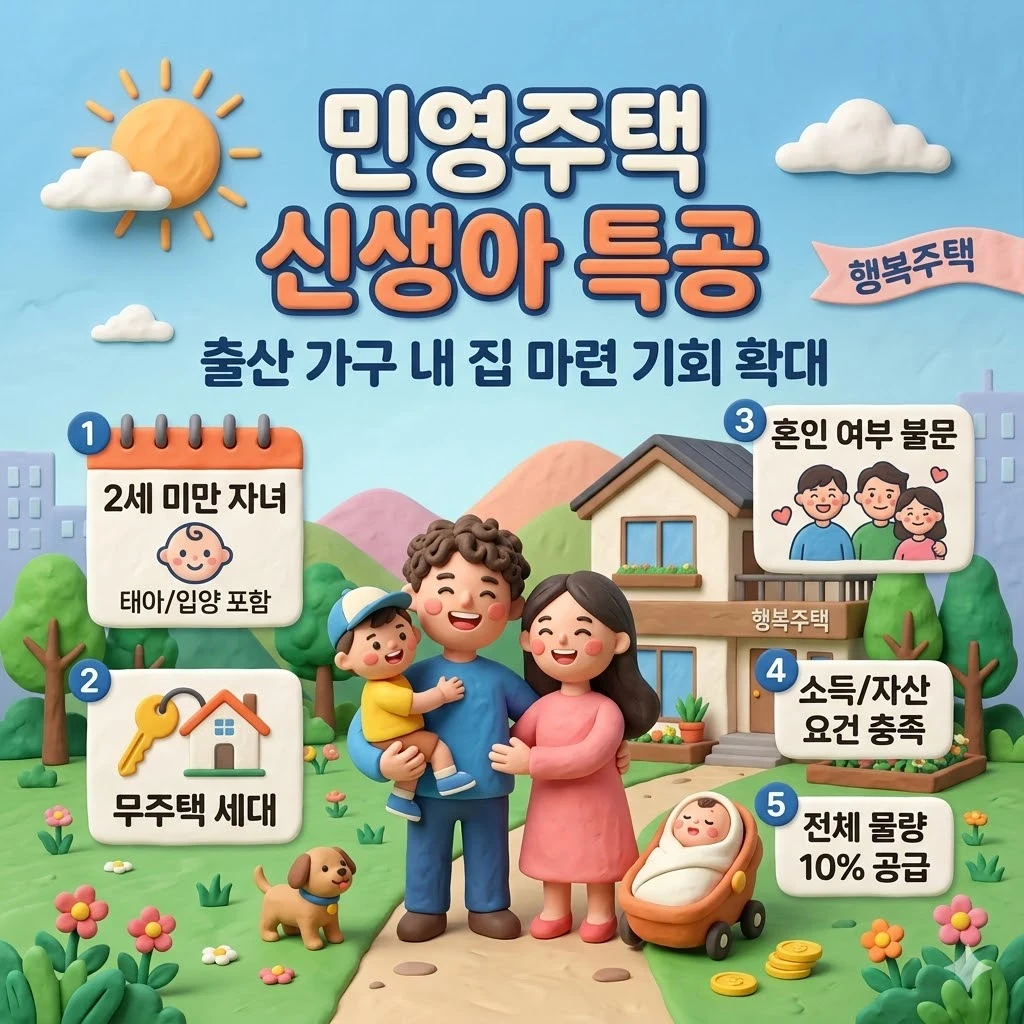 민영주택 신생아 특공