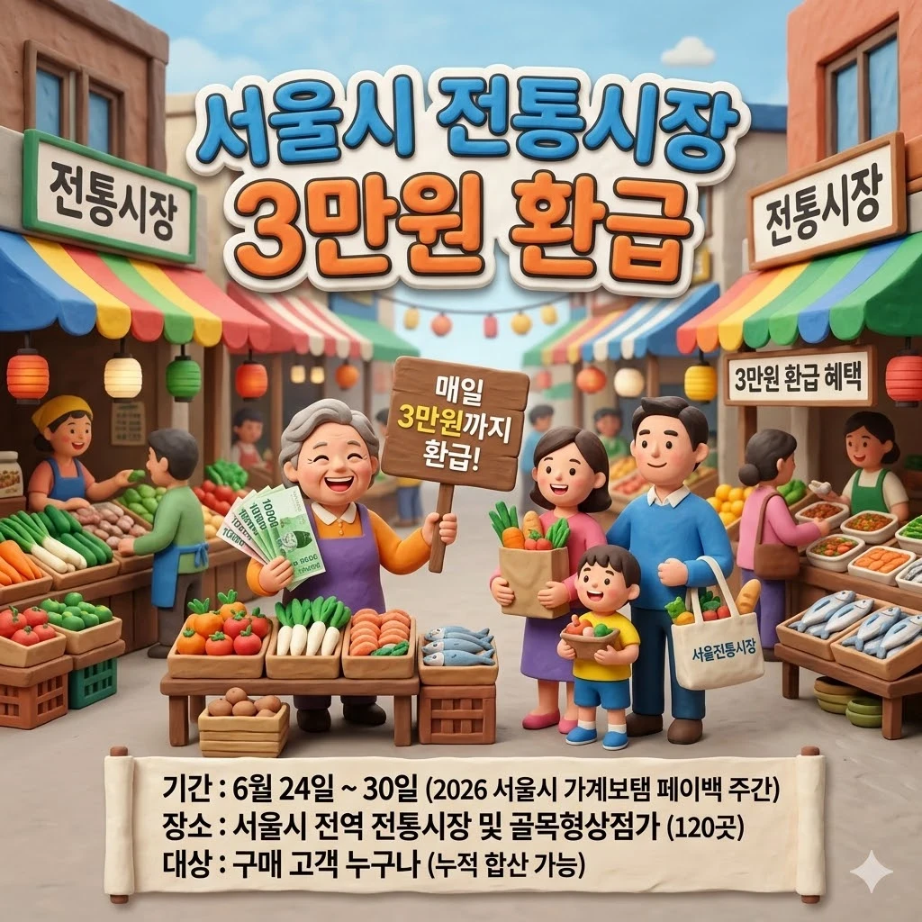 서울시 3만원 환급