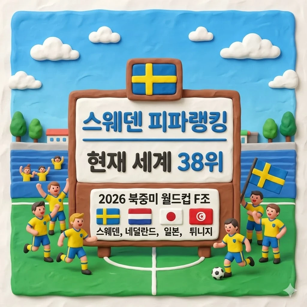 스웨덴 피파랭킹 순위