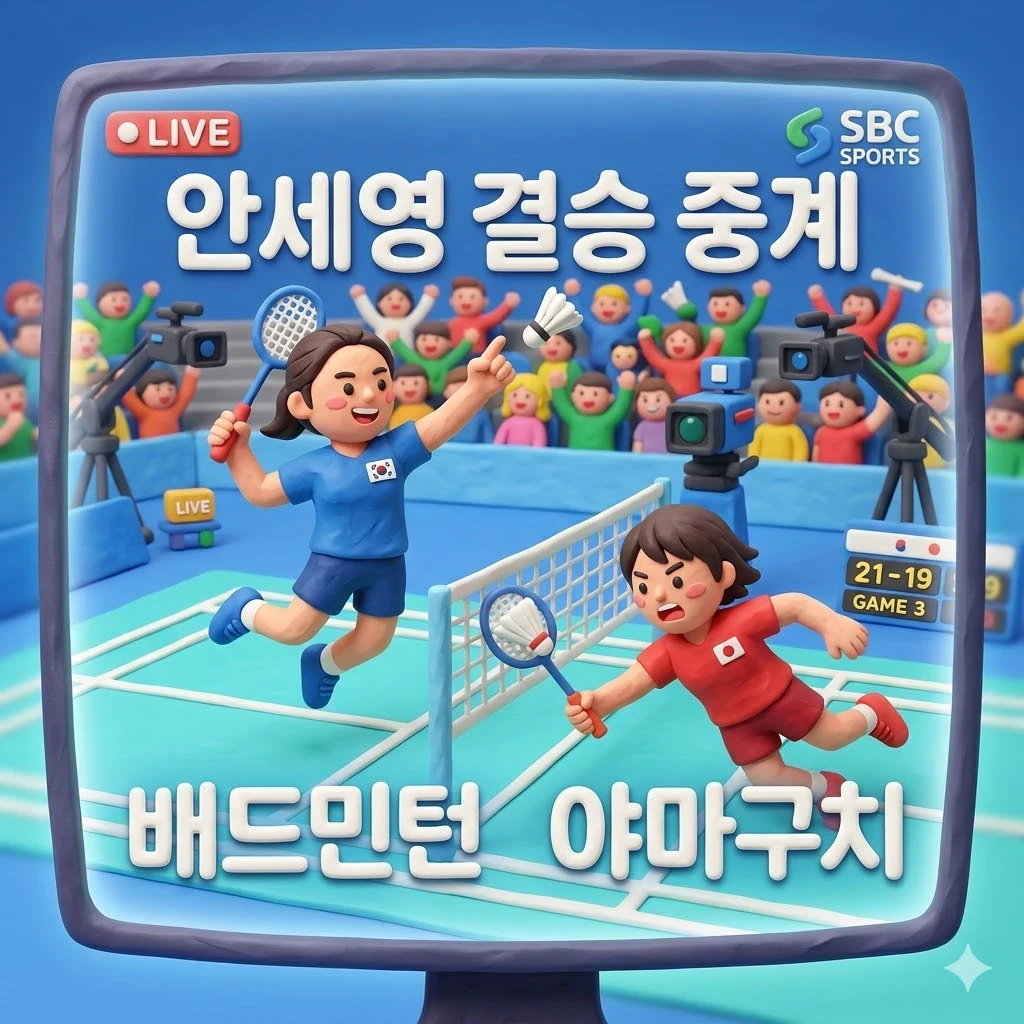 안세영 결승 중계