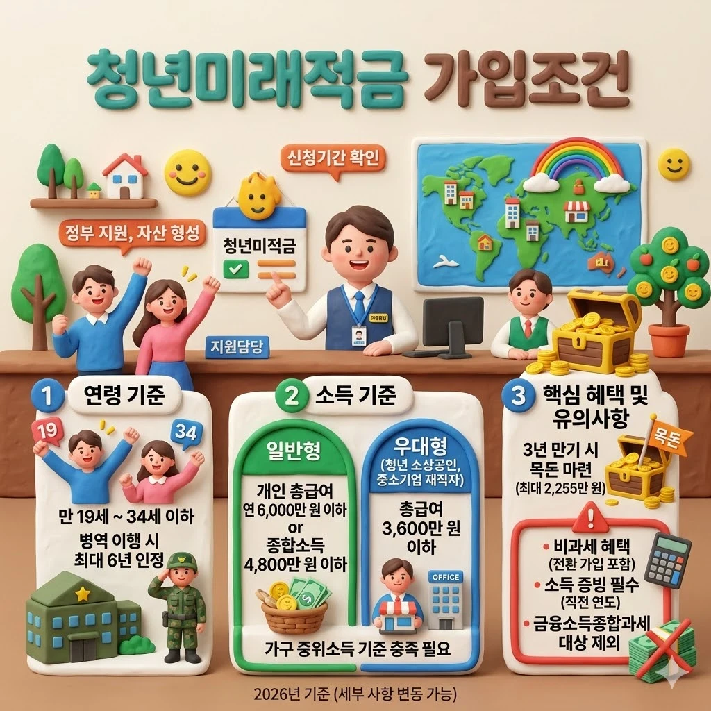 청년미래적금 가입조건