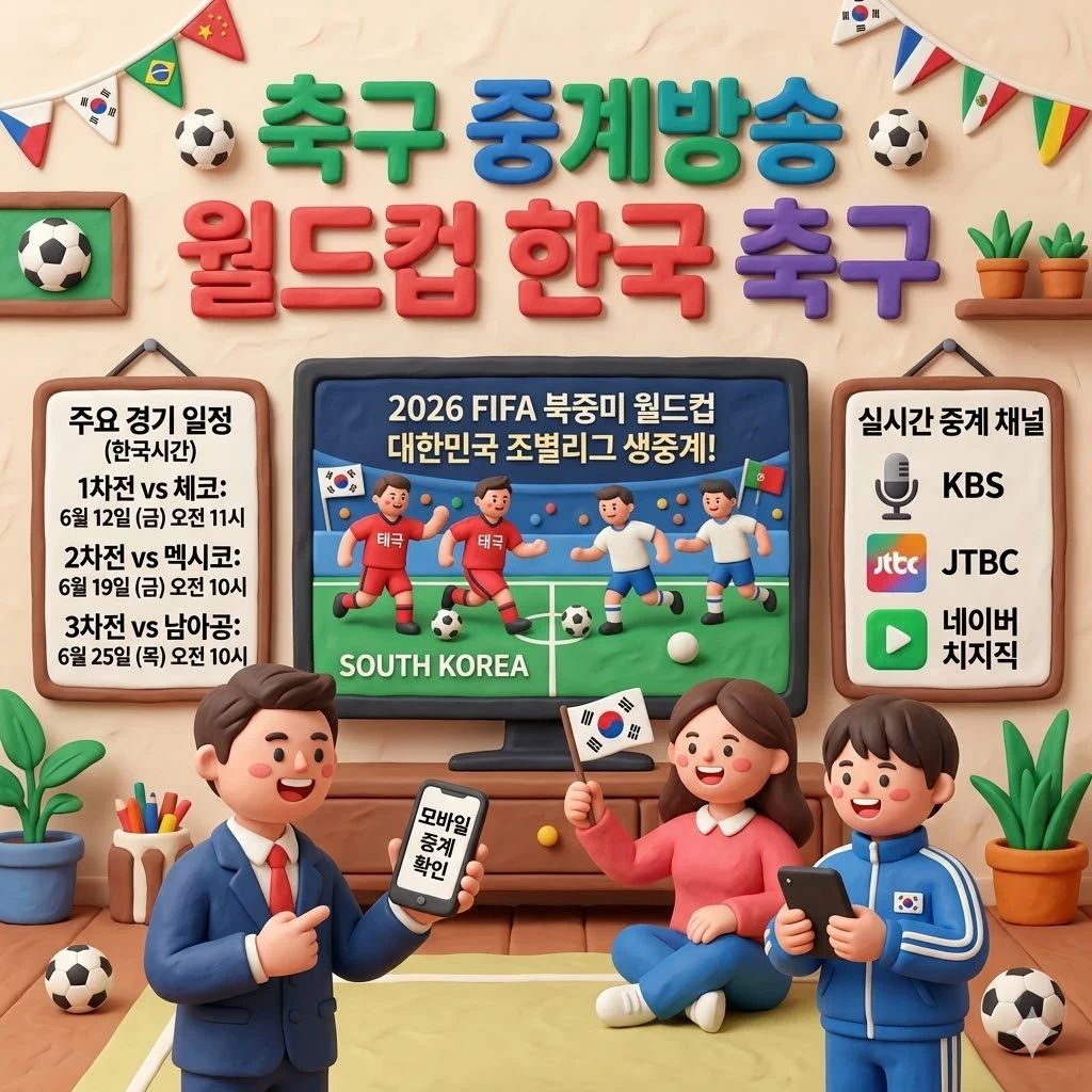 축구 중계방송