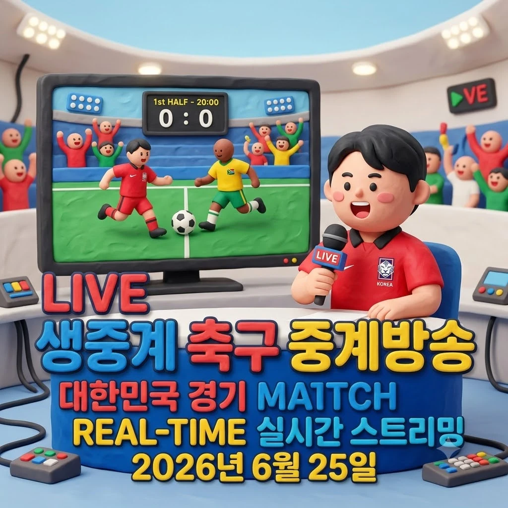 축구 중계방송 생중계