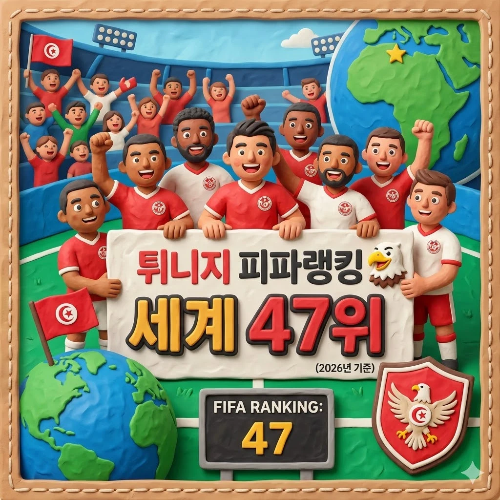튀니지 피파랭킹 순위