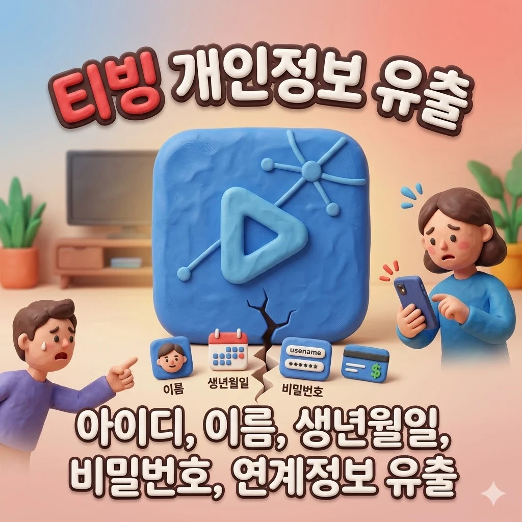 티빙 개인정보 유출