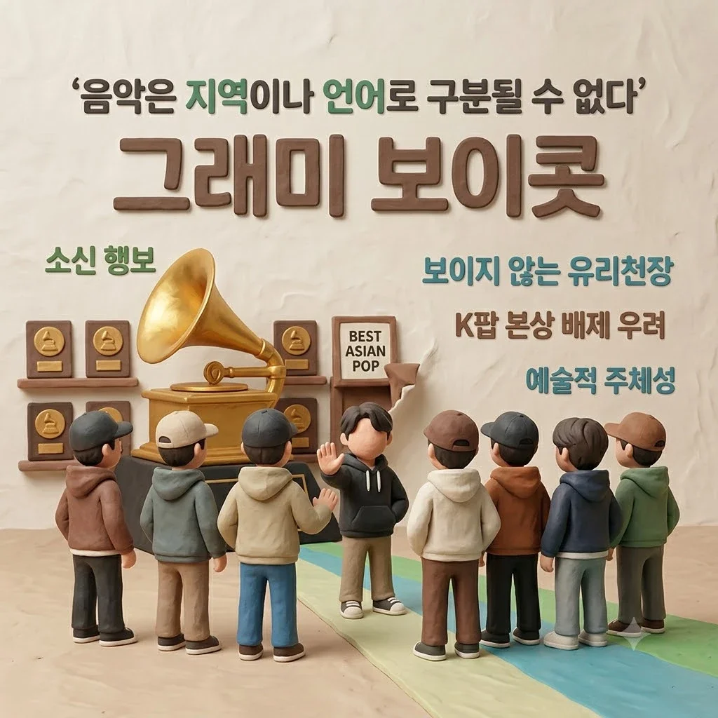 BTS 그래미 보이콧