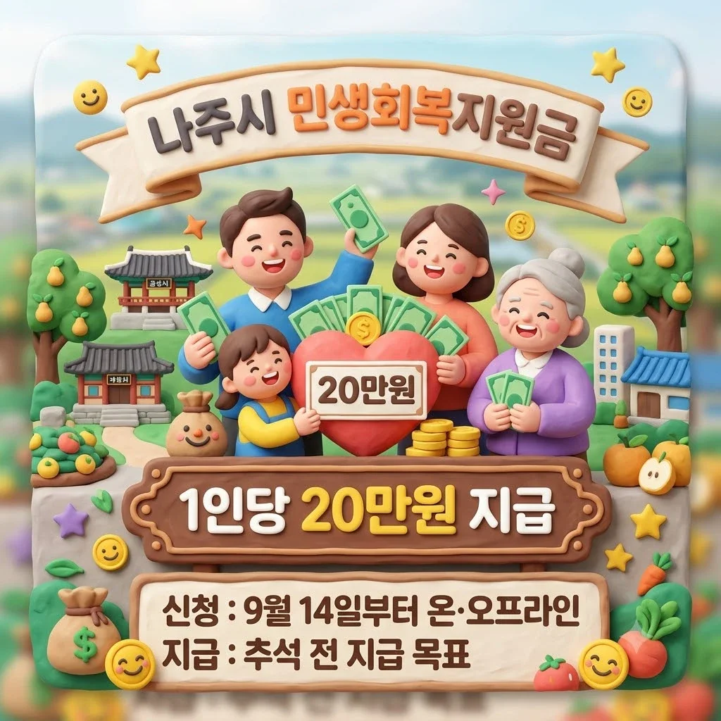 나주시 민생회복지원금