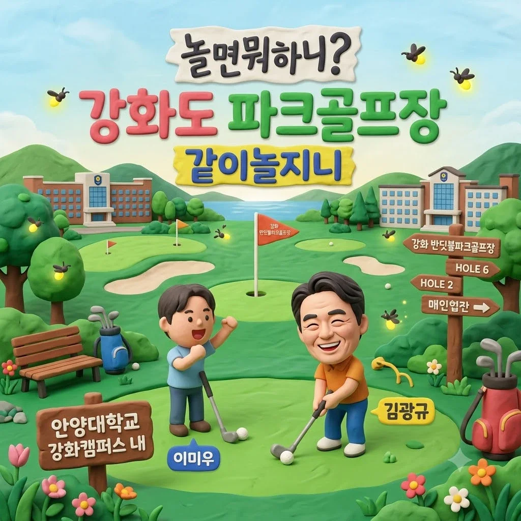 놀면뭐하니 강화도 파크골프장