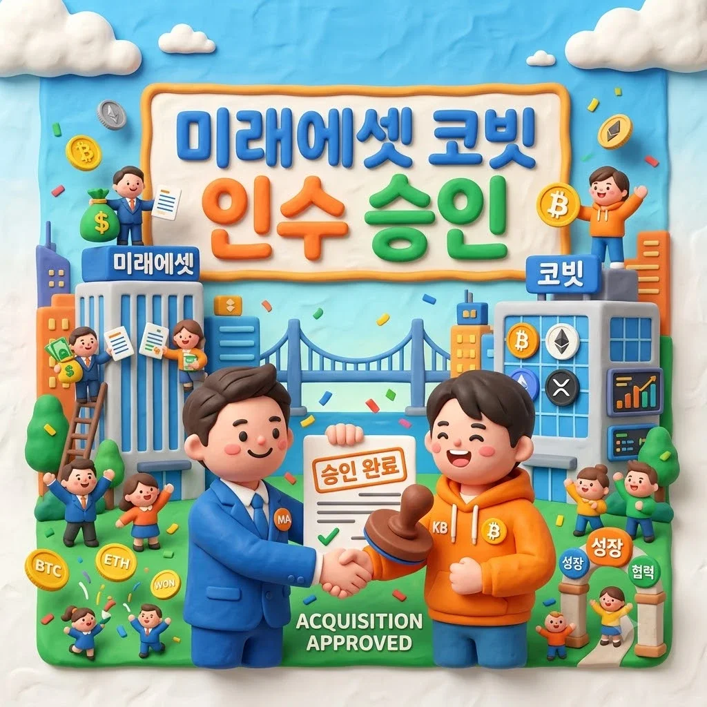 미래에셋 코빗 인수 승인