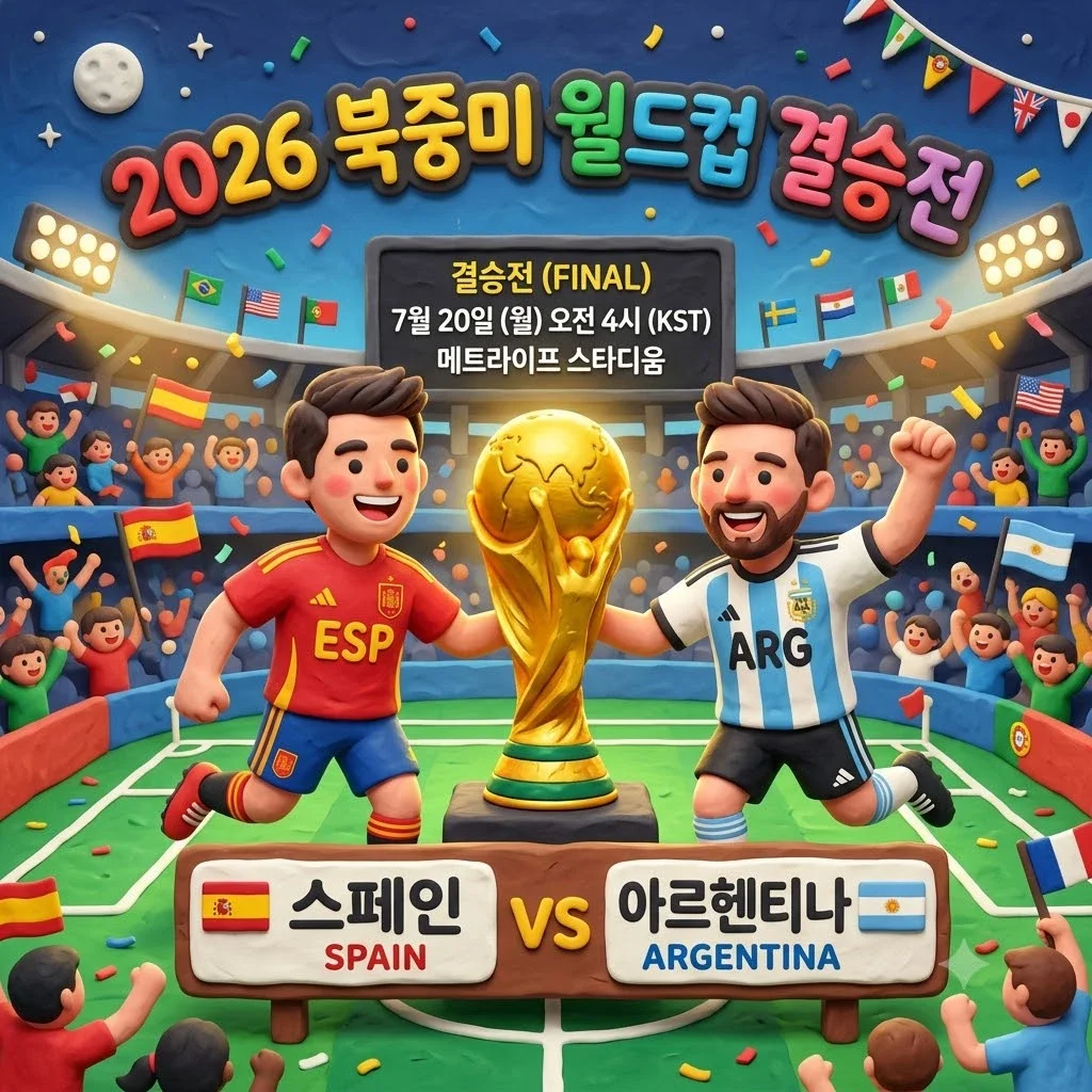북중미 월드컵 결승전