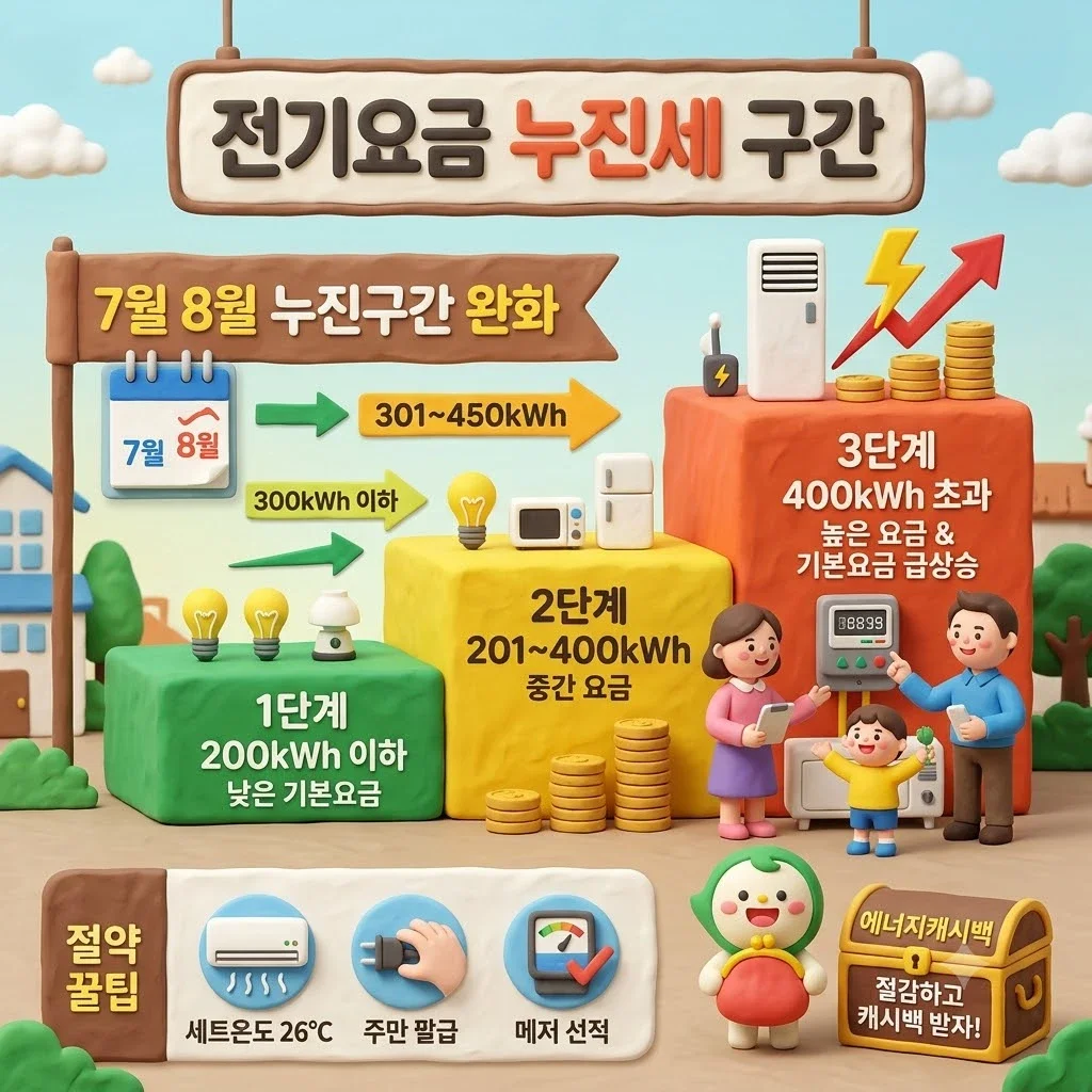 전기요금 누진세 구간