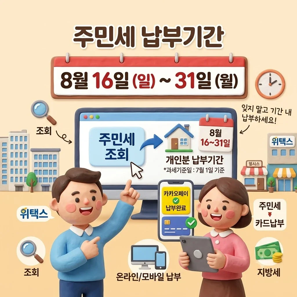 주민세 납부기간