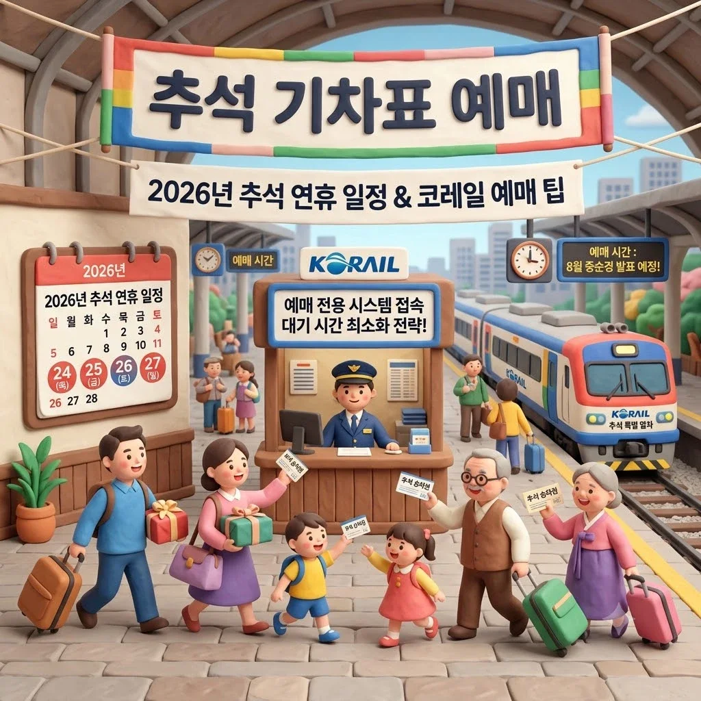 추석 기차표 예매