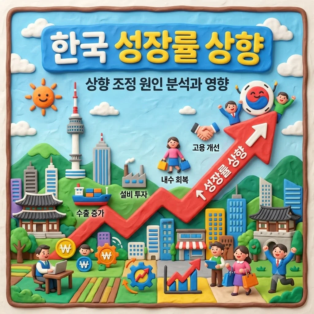 한국 성장률 상향